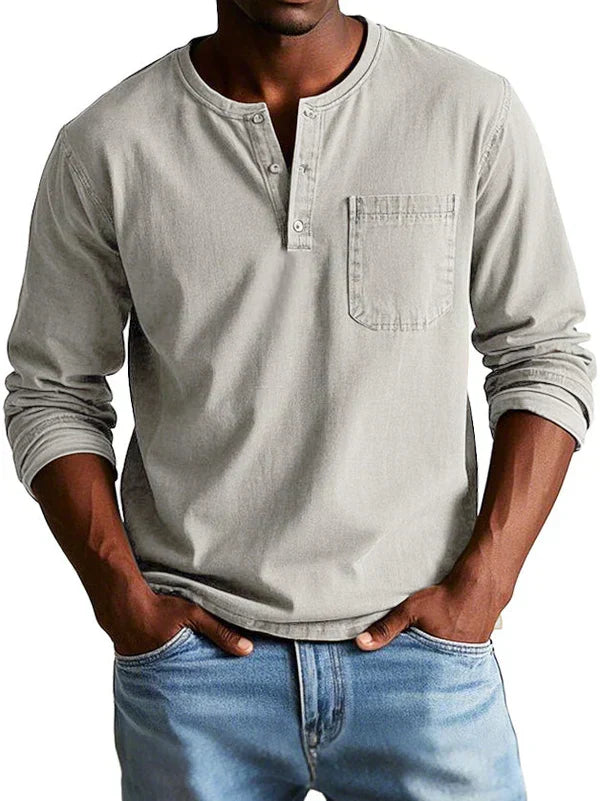 Ronan - Men's Classic Henley Shirts