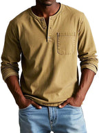 Ronan - Men's Classic Henley Shirts