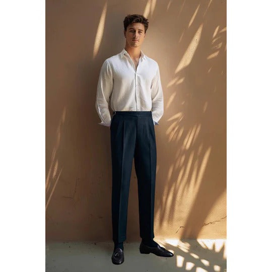 Rowan - Men's Classic Pleated Work Trousers