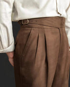 Rowan - Men's Classic Pleated Work Trousers