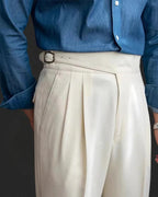 Rowan - Men's Classic Pleated Work Trousers