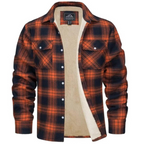 Rowan - Men's Plaid Jacket with Fleece Lining