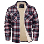 Rowan - Men's Plaid Jacket with Fleece Lining