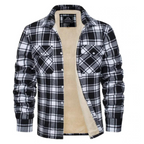 Rowan - Men's Plaid Jacket with Fleece Lining