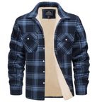 Rowan - Men's Plaid Jacket with Fleece Lining