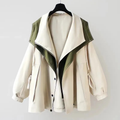 Rowan - Women's Oversized Hooded Cagoule Jacket