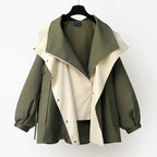 Rowan - Women's Oversized Hooded Cagoule Jacket