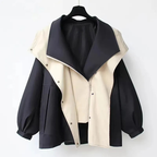 Rowan - Women's Oversized Hooded Cagoule Jacket