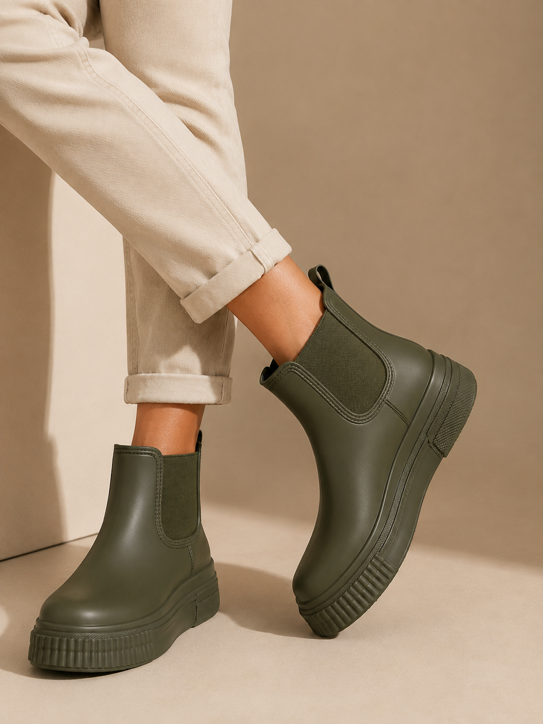 Rowan | Women's Waterproof Platform Chelsea Boots