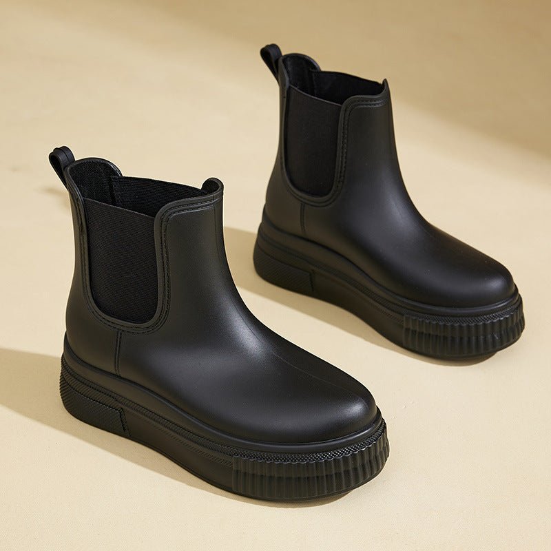 Rowan - Women's Waterproof Platform Chelsea Boots