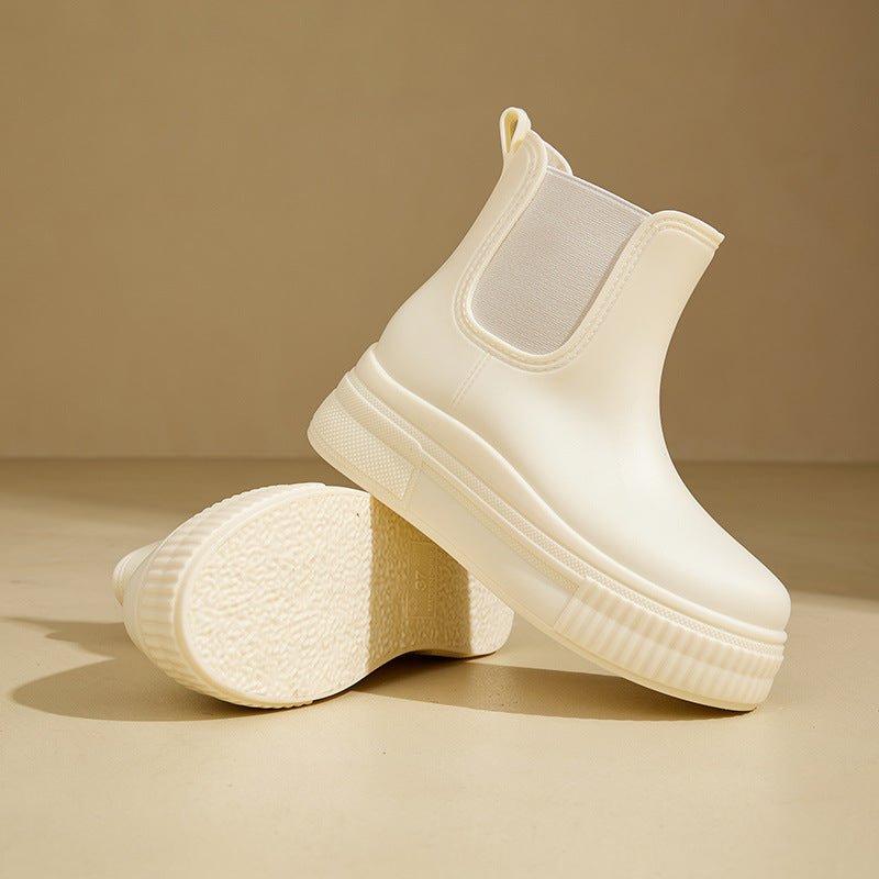 Rowan - Women's Waterproof Platform Chelsea Boots