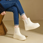 Rowan - Women's Waterproof Platform Chelsea Boots
