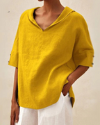 Sable - Women's Casual Linen Blouse