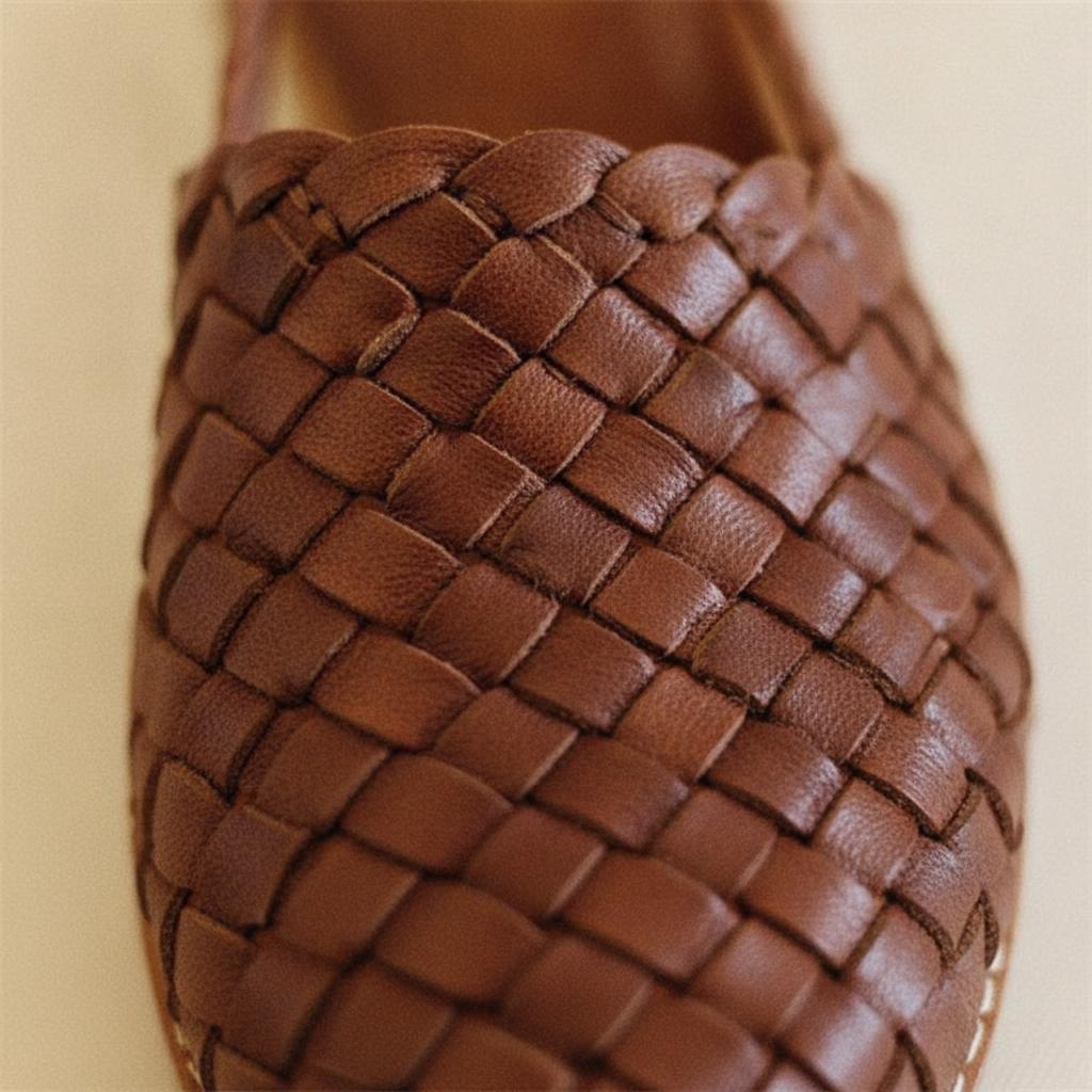 Saffron - Women's Stylish Woven Slingback Loafers