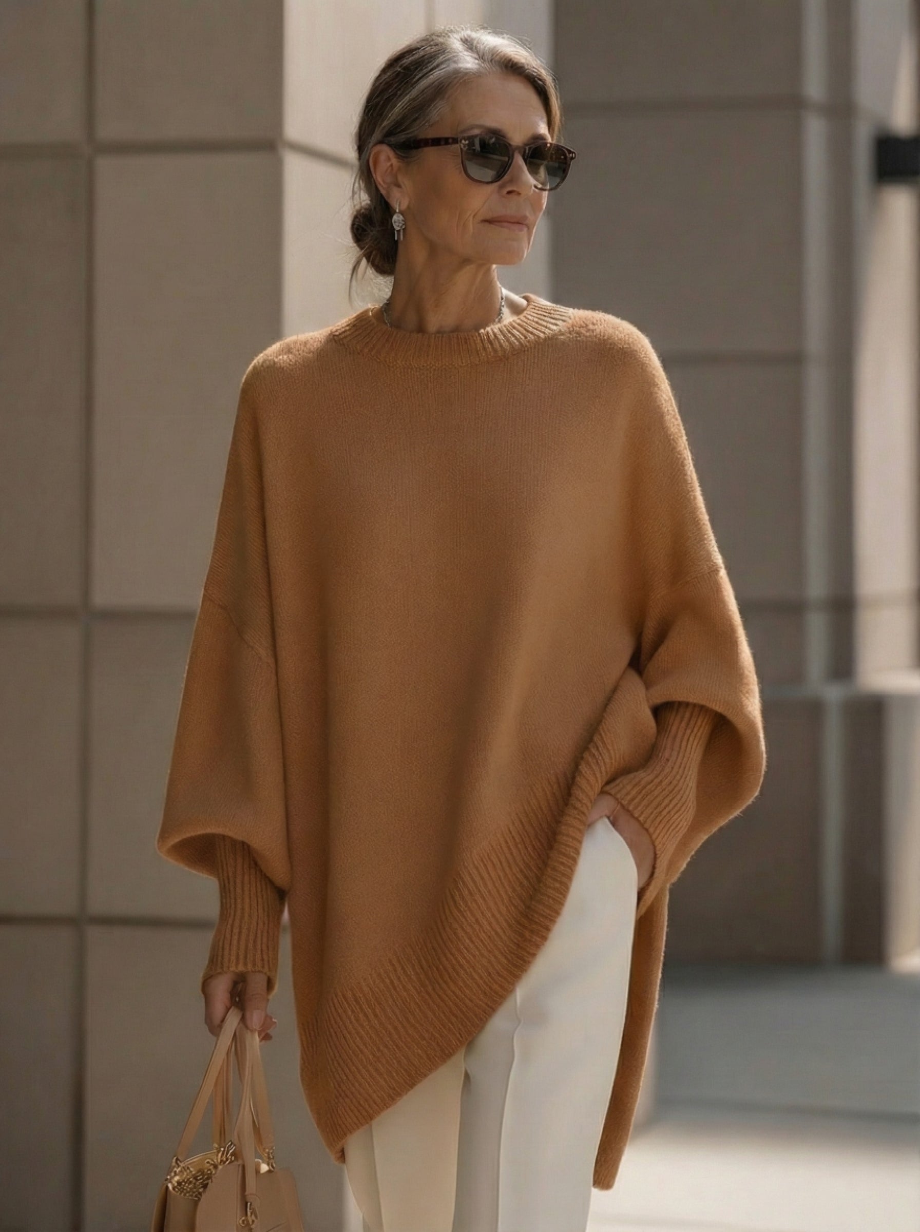 Sanne - Women's Oversized Knit Jumper