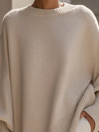 Sanne - Women's Oversized Knit Jumper