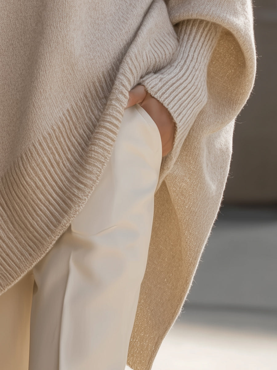Sanne - Women's Oversized Knit Jumper