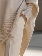 Sanne - Women's Oversized Knit Jumper