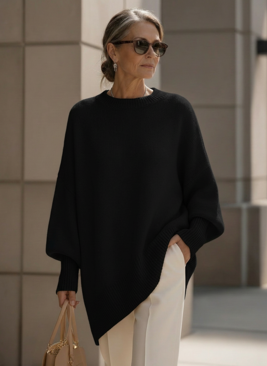 Sanne - Women's Oversized Knit Jumper