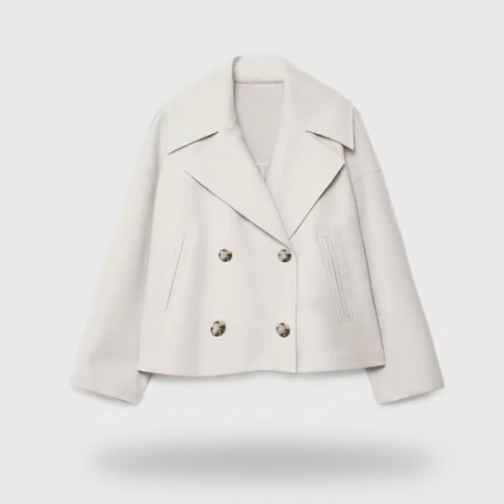Selene - Women's Classic Double-Breasted Coat