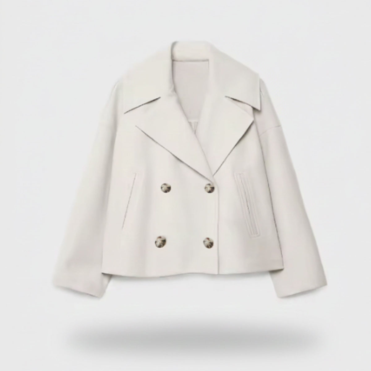 Selene - Women's Classic Double-Breasted Coat