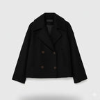 Selene - Women's Classic Double-Breasted Coat