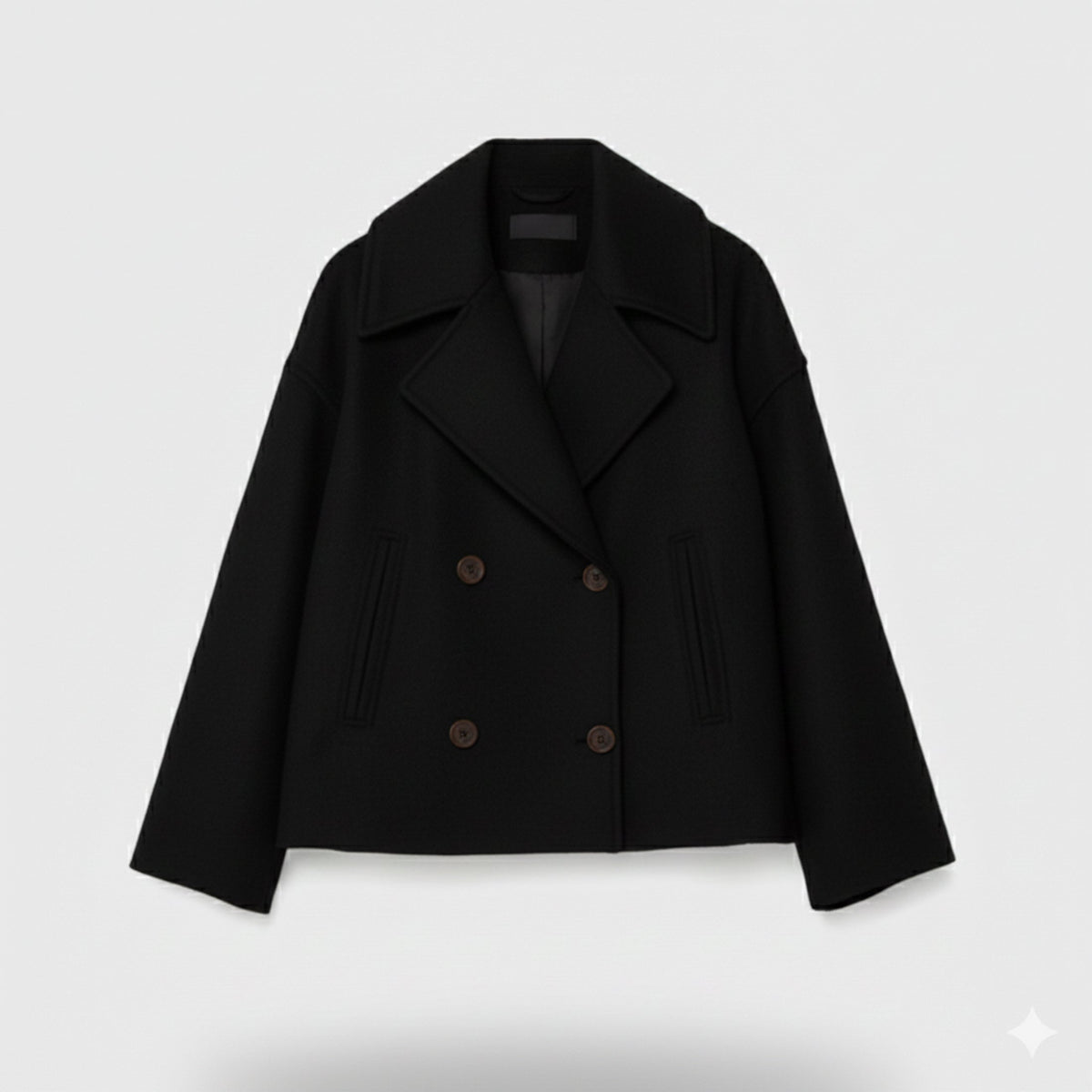 Selene - Women's Classic Double-Breasted Coat