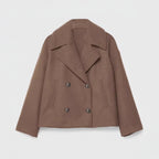 Selene - Women's Classic Double-Breasted Coat
