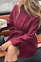 Selene - Women's Sleek Knit Coat