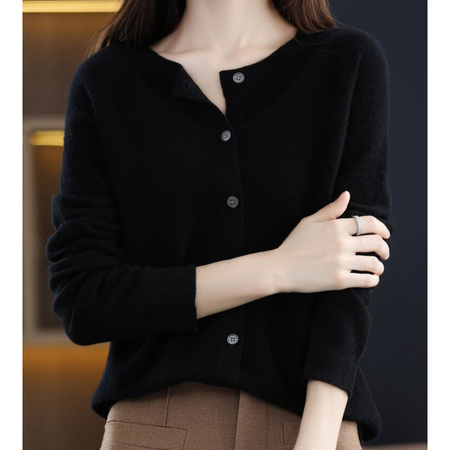Sienna - Women's Chic Button-Up Cardigan