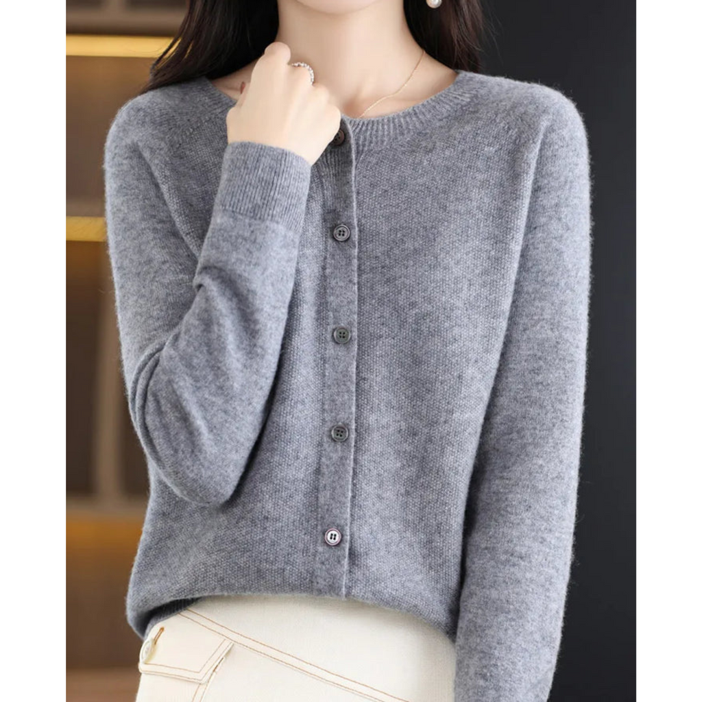 Sienna - Women's Chic Button-Up Cardigan