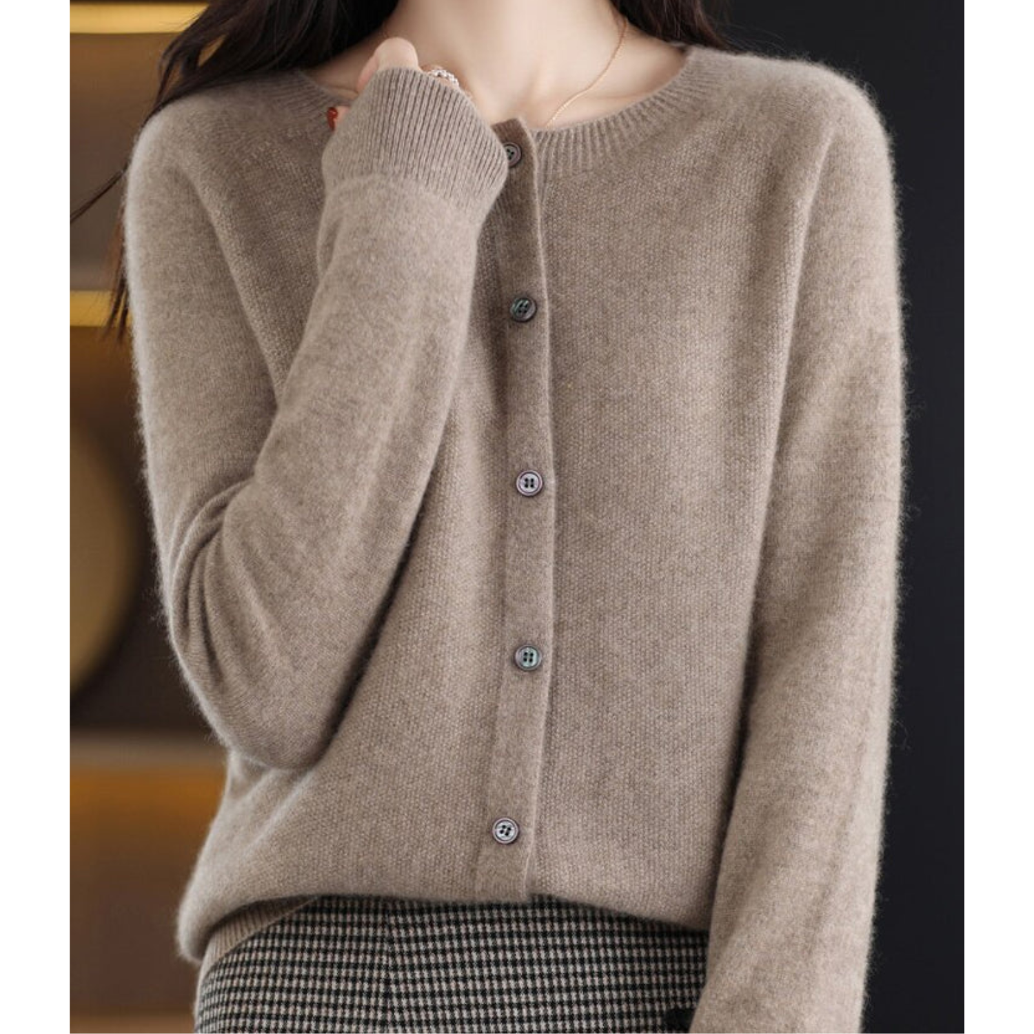 Sienna - Women's Chic Button-Up Cardigan