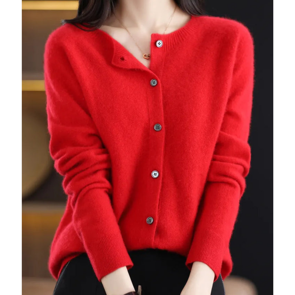 Sienna - Women's Chic Button-Up Cardigan