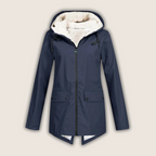 Sienna - Women's Cosy Waterproof Jacket with Hood