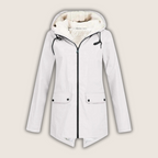 Sienna - Women's Cosy Waterproof Jacket with Hood