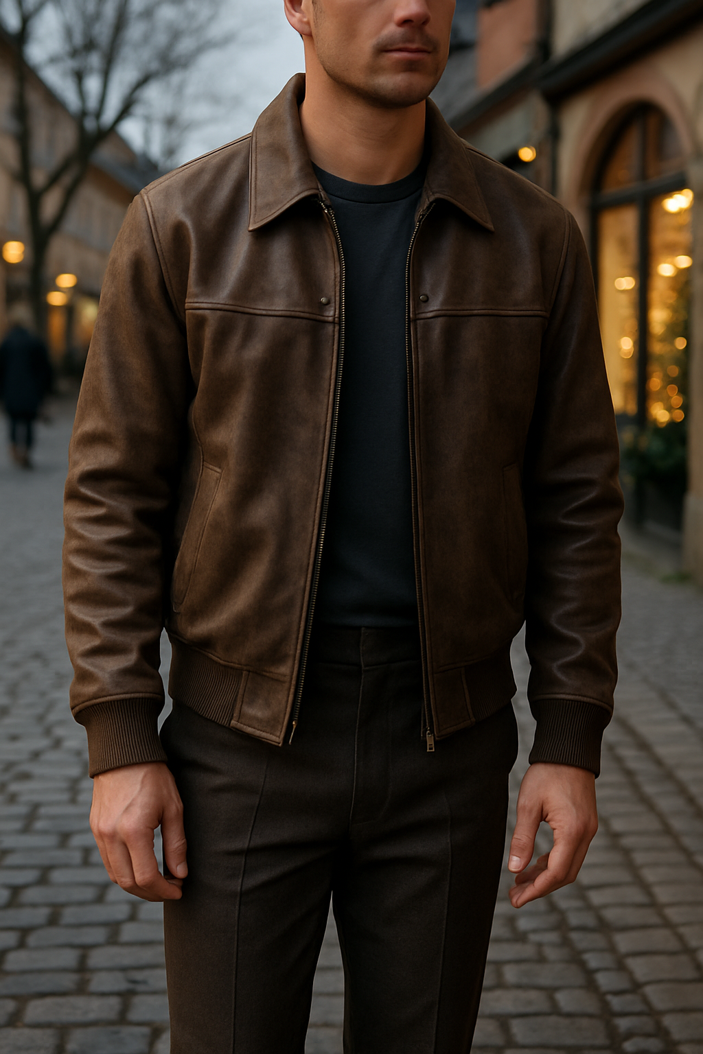 Soren - Men's Classic Leather Jacket