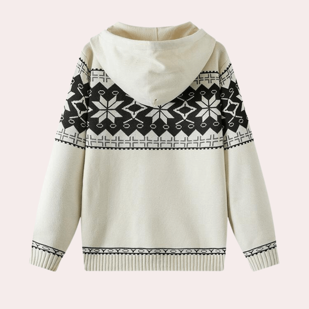 Soren - Men's Classic Nordic Pattern Hoodies