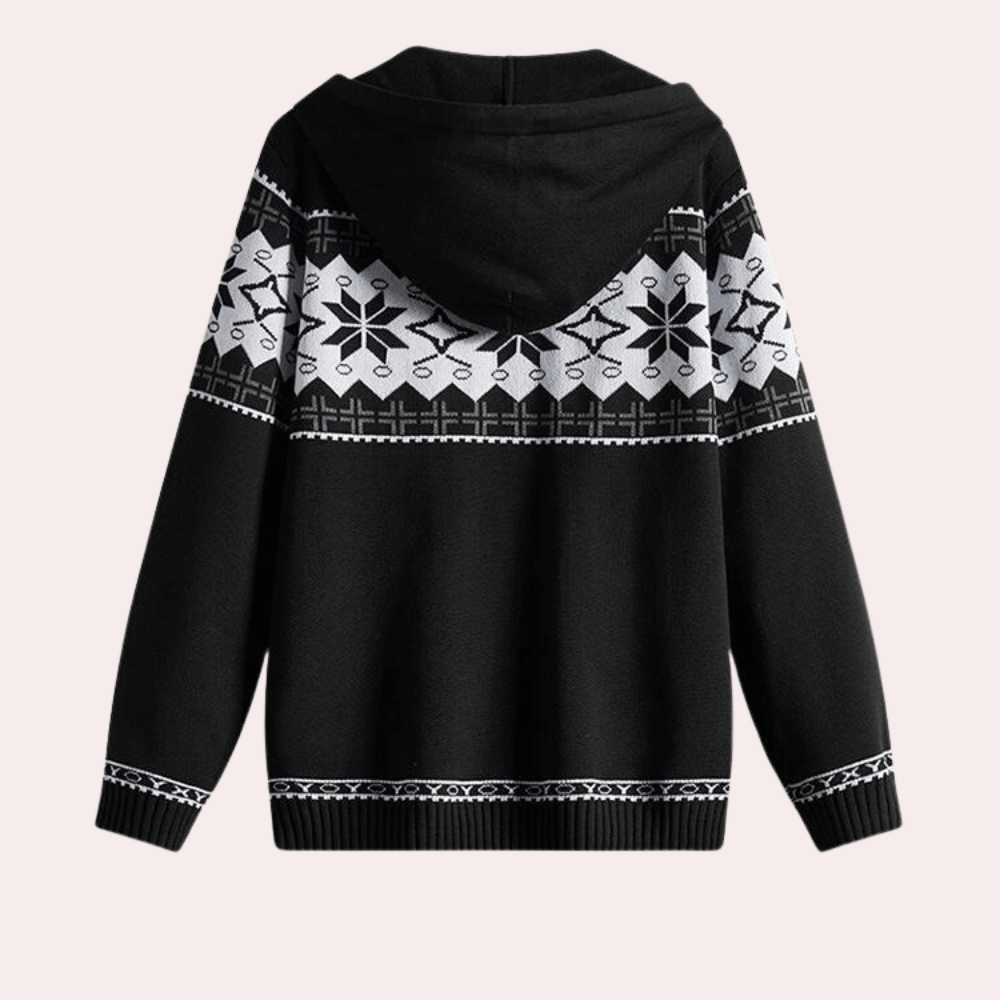 Soren - Men's Classic Nordic Pattern Hoodies