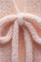 Sylvie - Women's Bow-Detail Knit Cardigan
