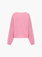 Sylvie - Women's Bow-Detail Knit Cardigan