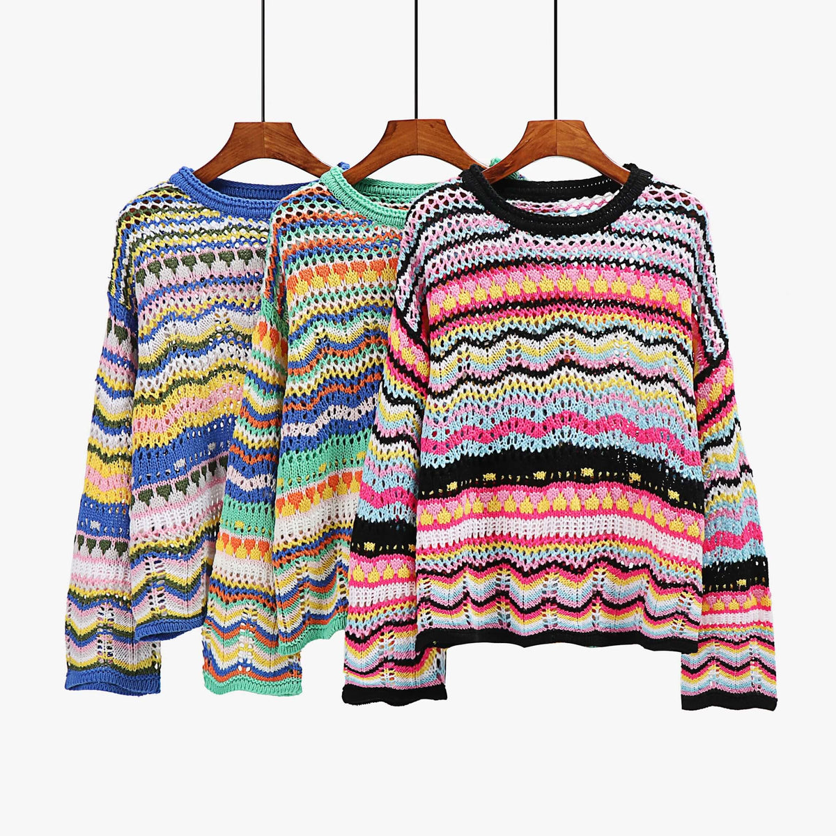 Tamsin - Women's Colourful Knitted Jumper