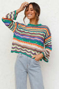 Tamsin - Women's Colourful Knitted Jumper