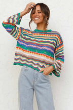 Tamsin - Women's Colourful Knitted Jumper