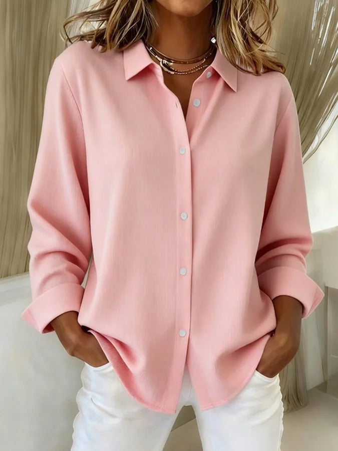 Tamsin - Women's Vibrant Collared Blouse