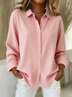 Tamsin - Women's Vibrant Collared Blouse