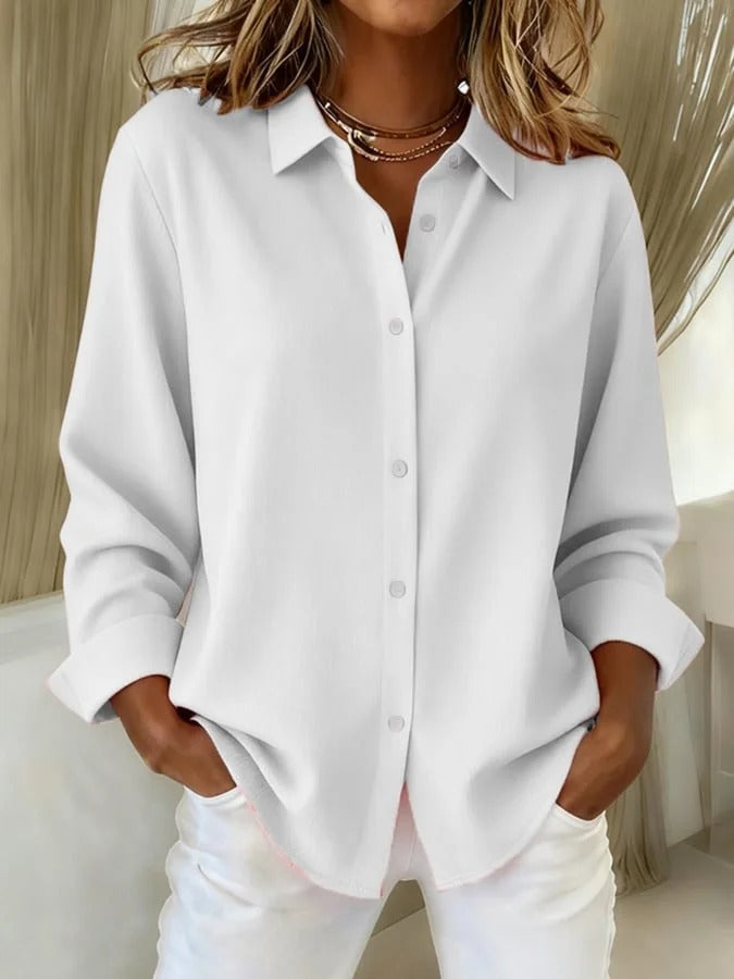 Tamsin - Women's Vibrant Collared Blouse