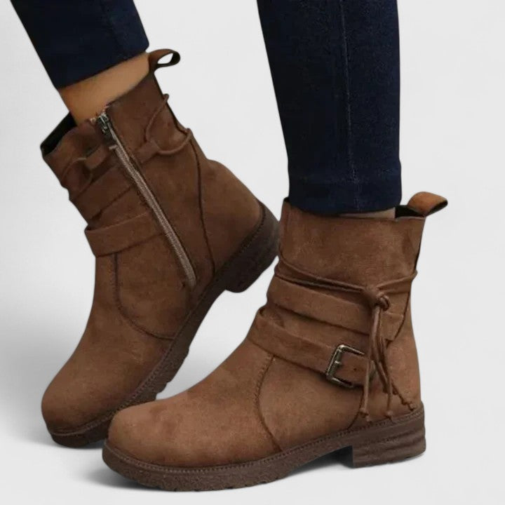 Teagan - Women's Stylish Tassel Ankle Boots