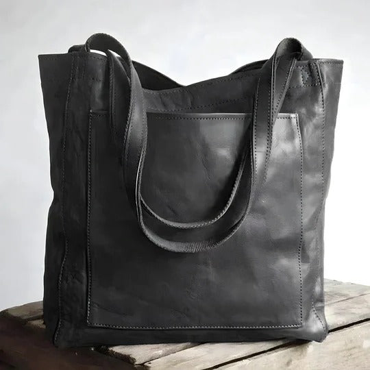 Tessa - Women's Classic Faux Leather Tote Satchel
