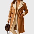 Thalia - Women's Chic Double-Breasted Trench Coat
