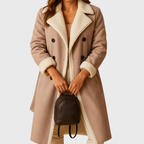Thalia - Women's Chic Double-Breasted Trench Coat